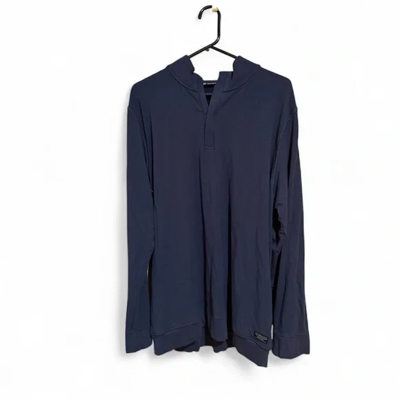 Travis Matthew Men's Blue Pullover 1/4 Zip Jacket - Picture 6 of 6